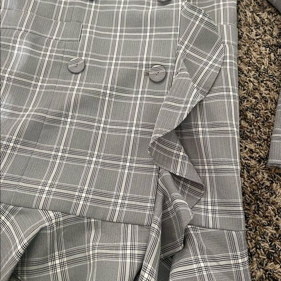 Forever 21 black and white cardigan blazer and jacket size small womens - Picture 5 of 6